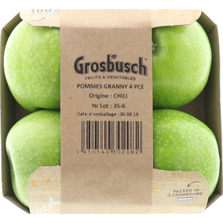 POMME GRANNY GROSBUSCH PREPACK 8X4PCS